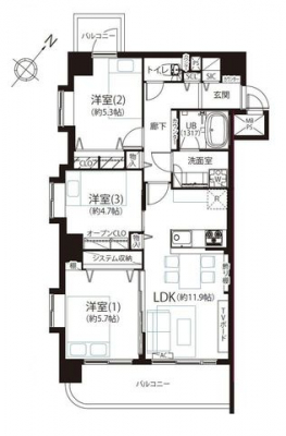 �Ԏ��}�i�̂P�}���V�����j�@-