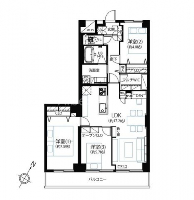 �Ԏ��}�i�̂P�}���V�����j�@-