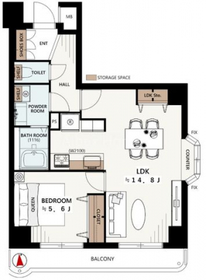 �Ԏ��}�i�̂P�}���V�����j�@�Ԏ�}