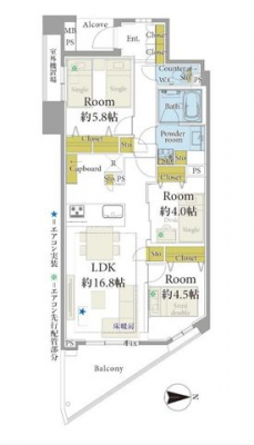 �Ԏ��}�i�̂P�}���V�����j�@-