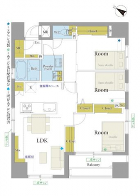 �Ԏ��}�i�̂P�}���V�����j�@-