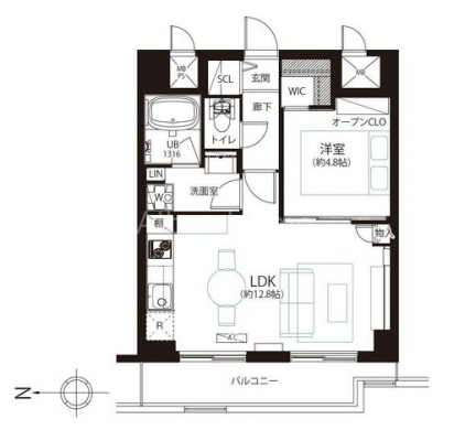 �Ԏ��}�i�̂P�}���V�����j�@-