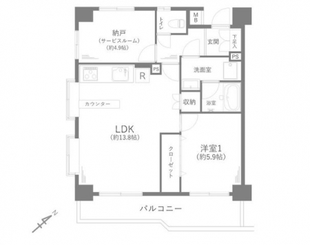 �Ԏ��}�i�̂P�}���V�����j�@-