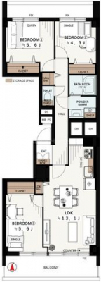 �Ԏ��}�i�̂P�}���V�����j�@-