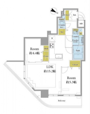 �Ԏ��}�i�̂P�}���V�����j�@-