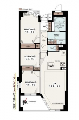 �Ԏ��}�i�̂P�}���V�����j�@-