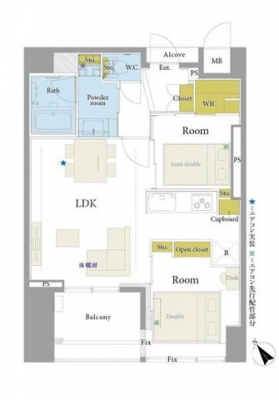 �Ԏ��}�i�̂P�}���V�����j�@-