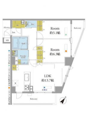 �Ԏ��}�i�̂P�}���V�����j�@-