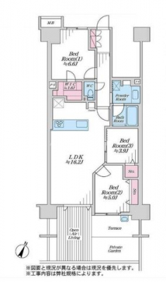 �Ԏ��}�i�̂P�}���V�����j�@-