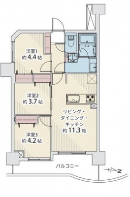 �Ԏ��}�i�̂P�}���V�����j�@-