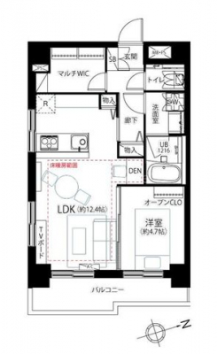 �Ԏ��}�i�̂P�}���V�����j�@-