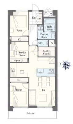 �Ԏ��}�i�̂P�}���V�����j�@-