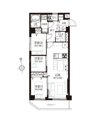 �Ԏ��}�i�̂P�}���V�����j�@�Ԏ�}