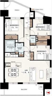 �Ԏ��}�i�̂P�}���V�����j�@-