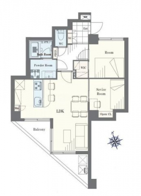 �Ԏ��}�i�̂P�}���V�����j�@�Ԏ�}